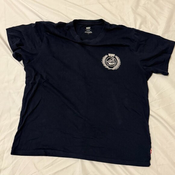 Levi's Men's Sportswear Logo Graphic T-Shirt Large Navy - Picture 1 of 5
